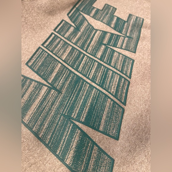 Men’s Nike Sweatshirt - Gray/Green XL - Picture 3 of 4